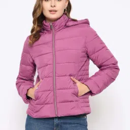 MADAME Pink Quilted Jacket-image-36