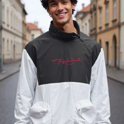 Bewakoof Marvel Merchandise White Nylon Oversized Fit Embroidered Casual Jacket-picture-33