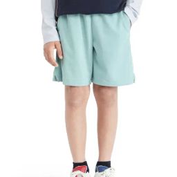 Rare Ones Boys Blue Cotton Solid Shorts-image-96