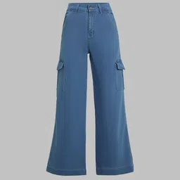 Miss Chase Women Wide Leg High-Rise Stretchable Jeans-picture-10