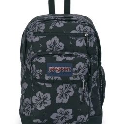 JanSport Cool Student Black Floral Medium Backpack - 34 Ltrs-image-51