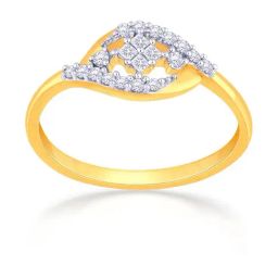 Malabar Gold and Diamonds Mine 18k Gold Ring for Women-picture-48