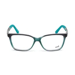 WEB EYEWEAR Green Full Rim Square Frame Designed in Italy-62