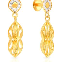 Malabar Gold and Diamonds 22k Gold Earrings for Women-image-75