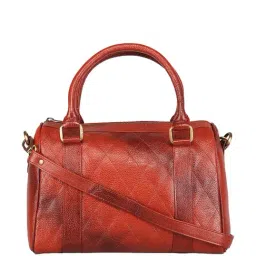 Genwayne Tan Textured Medium Handbag-19