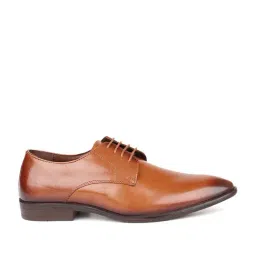 Privo by Inc.5 Men's Tan Derby Shoes-image-34