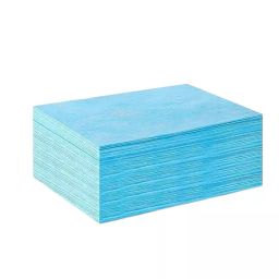 KUDIZE  Disposable Non-Woven Bed Sheet Blue 78.74x182.88 cm (31x72 inch) For Hospital, Hotel, Clinic, Spa, DKB3172B-50 (Pack of 50)-image-7