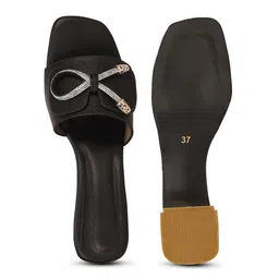 Commander Shoes Block Heel Open Back Heels image 4