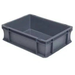 RS PRO 10L Grey PP Small Euro Containers, 120mm x 300mm x 400mm Model No 7259158-image-57