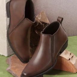 ID Men's Brown Formal Boots-image-69