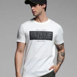 Jack & Jones Cloud Dancer Cotton Regular Typography T-Shirts-picture-37