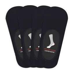 socksxpress Balenzia Men Black Set of 4 Anti-Slip Loafer Socks-picture-26