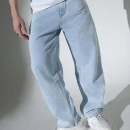 Hubberholme Blue Relaxed Fit Jeans-image-31