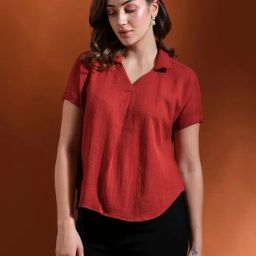 Globus Maroon Top-image-54