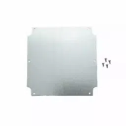 Hammond Base Plate for Flanged 1555 RF & R2F Enclosures 149 x148 mm Steel, 2539574-43