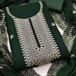 Maroosh Embroidered Silk Georgette Unstitched Dress Material-picture-35