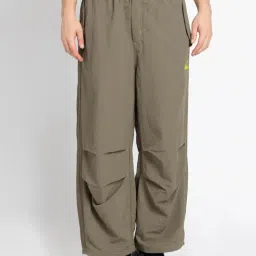 Adidas Originals Green PARACHUTE Trackpants-image-35