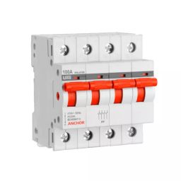 Anchor Uno 100A4 Pole Isolator 98099-12