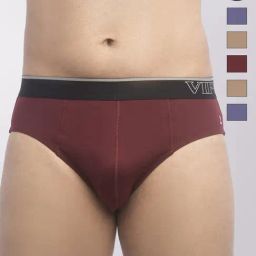 Vip Assorted Cotton Skinny Fit Briefs - Pack Of 5-98