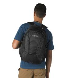 JanSport Agave Black Medium Backpack - 32 Ltrs-image-49
