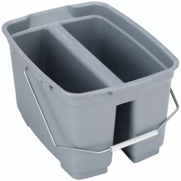 TOUGH GUY Bucket Plastic 4 3/4 gal Capacity Gray Includes Handle, 1ELK4-image-8