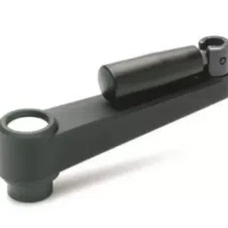 Elesa+Ganter MT.130+IR Technopolymer Black Crank Handle-image-43