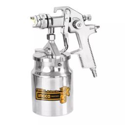 Ingco HVLP Air Spray Gun with 4.2-7.1 cfm Air Consumption and 1.4 mm Nozzle Size, ASG2101-9