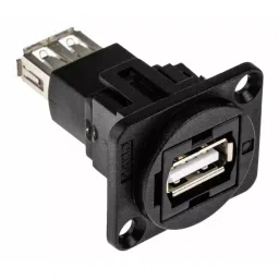 RS PRO USB Connector Straight Panel Mount Socket Type A to A 2.0, 8741204-picture-48