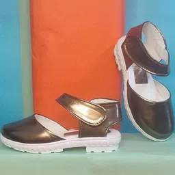NEW LATEST Black Synthetic Sandals-image-96