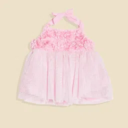 Allen Solly Junior Print Off-Shoulder Fit & Flare Dress-image-16