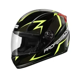 Studds PROFESSIONAL D1 DECOR Black 580 mm Large Full Face Helmet, BLACK N5-picture-8