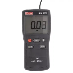 RS PRO ILM 1337 Light Meter, ±3 % ±5 Digits, With RS Calibration Model No 1232258-30