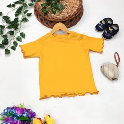 BAESD Girls Floral Printed Pockets T-shirt-image-39