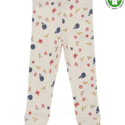 Turtledove London Organic Cotton Full Length Legging - Ecru-picture-49