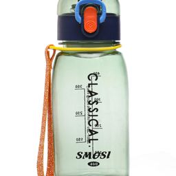 Classic Water Bottle with Push Button Cap Green - 400 ml-11