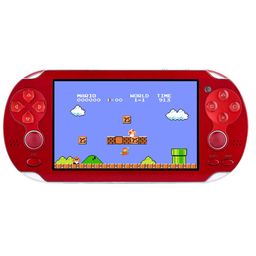 TMG Handheld Game Console - 32 BIT Games, HD Video Support, Music Play, 4.3 Inch Display, 32GB SD Card Slot, 3MP Camera | Best Gaming Console for Kid | Birthday Gift for Kids |Red-5