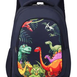 Frantic Premium Quality Bk Blue Jurassic Bag for Kids -16 Inches-image-89