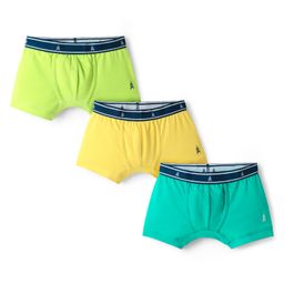 Pine Kids Cotton Elastane Knit Solid Colour Trunks Pack Of 3 (Colour May Vary)-image-68