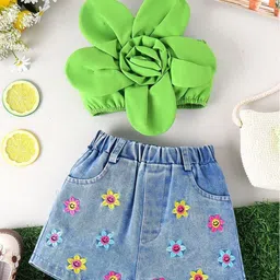 LULU & SKY Girls Top with Shorts-picture-1