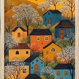 Traditional Wall Art With Frame Home Decor Wall Painting For Living Room Office Bedroom-image-77