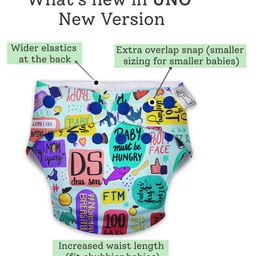 SuperBottoms NEW UNO Freesize Cloth Diaper  Cloth diaper for babies 3m to 3 years Washable & Reusable cloth diaper Comes with cloth diaper insert  Pack of 3 image 3