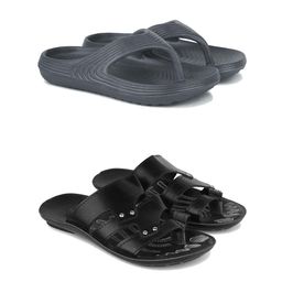 PENNEN Men Pack Of 2 Comfort Sandals & Thong Flip-Flops-picture-42