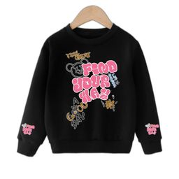 Joggers Park Kids-Unisex Black Cotton Sweatshirts-image-96