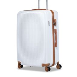 Maleta Textured Hard Sided Water Resistant Small Trolley Bag-45