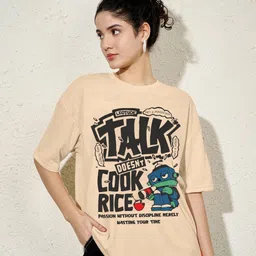 Leotude Women Printed T-shirt-picture-4