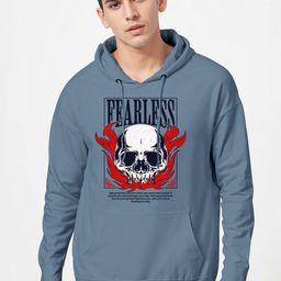 Crazymonk Men Printed Hooded Sweatshirt-image-76