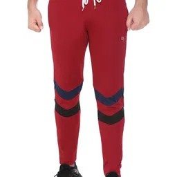 LEE BONEE Men Maroon Polyester Training or Gym Track Pants-picture-38