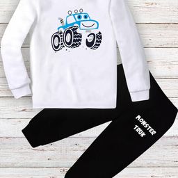 TRIANGLETEES Unisex Kids Printed T-shirt with Trousers-image-53