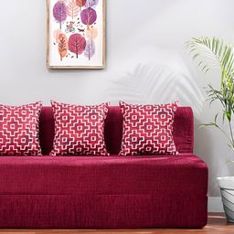 Solis Primus Comfort for all Maroon Comfort Sofa Cum Bed-image-80