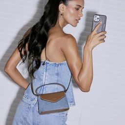 MIRAGGIO Women Solid Structured Sling Bag-10